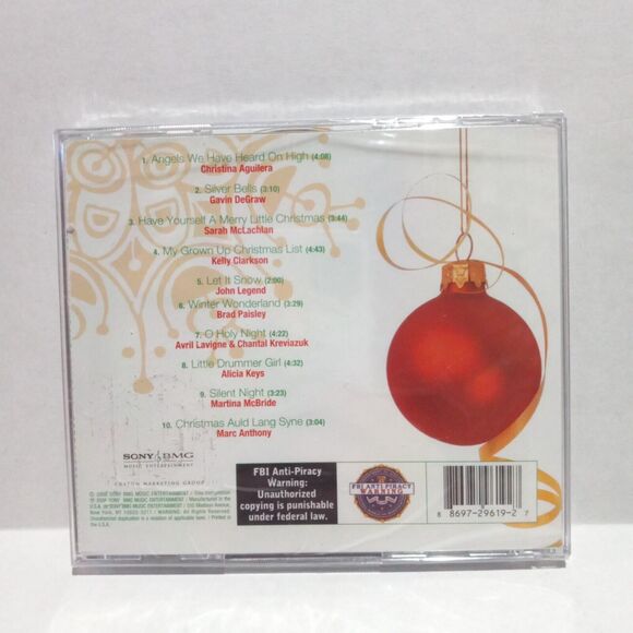 Christmas Superstars 2 CD (2008)-Various Artists-Holiday-Carols-Factory Sealed - Picture 2 of 4
